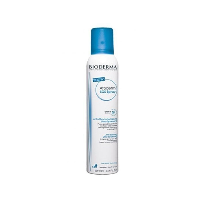 Sügelemise sprei Bioderma Atoderm SOS, 200 ml hind ja info | Laste ja ema kosmeetika | hansapost.ee