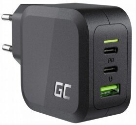Green Cell GC PowerGaN 65 W USB-C PD laadija sülearvutite, MacBooki, tahvelarvutite ja nutitelefonide jaoks hind ja info | Laadijad mobiiltelefonidele | hansapost.ee