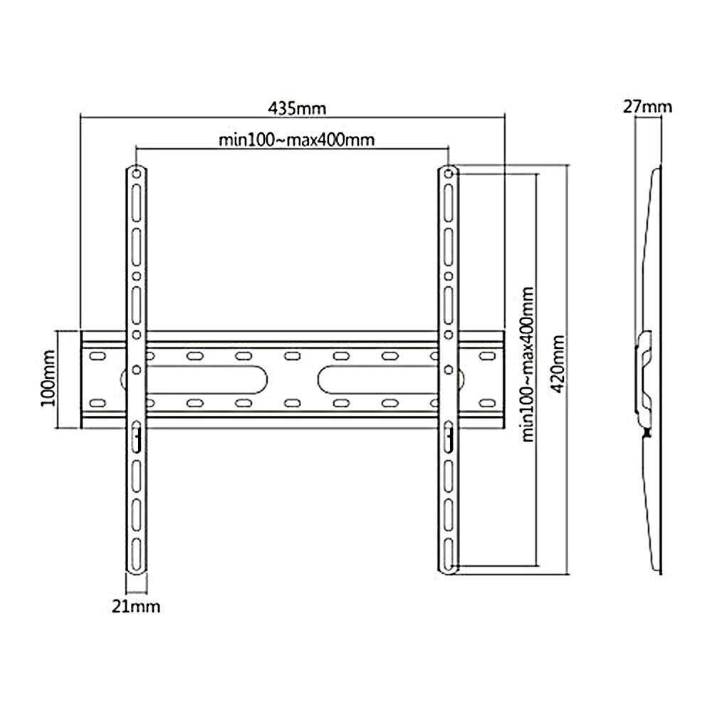 Teleri kinnitus Maclean MC-938 price and information | Teleri seinakinnitused ja hoidjad | hansapost.ee