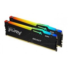 Kingston Fury Beast RGB 32 Kit (16GBx2) GB hind ja info | Operatiivmälu | hansapost.ee