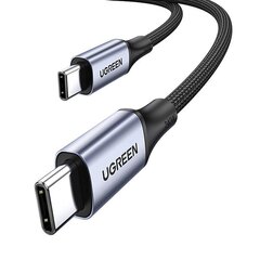 USB-C to USB-C UGREEN USB4 Cable, 240W, 2m (Black) hind ja info | Mobiiltelefonide kaablid | hansapost.ee