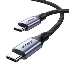 USB-C to USB-C UGREEN USB4 Cable, 240W, 2m (Black) hind ja info | Mobiiltelefonide kaablid | hansapost.ee