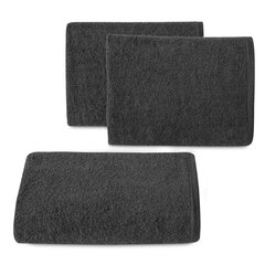 Обычное хлопковое полотенце, черное, 50x90 см. цена и информация | Полотенца | hansapost.ee