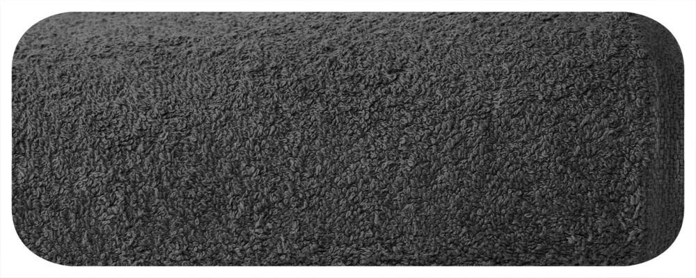 Lihtne puuvillane rätik, must, 50x90 cm. цена и информация | Rätikud ja saunalinad | hansapost.ee