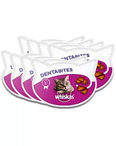 Whiskas maiused kassi hammaste jaoks Dentabits, 8x40 g hind ja info | Kasside maiused | hansapost.ee