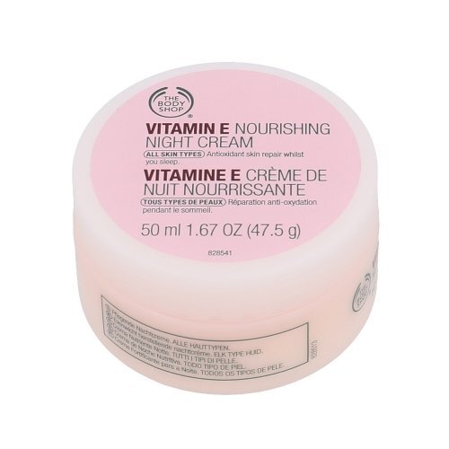 Toitev öökreem The Body Shop Vitamin E, 50 ml цена и информация | Näokreemid | hansapost.ee