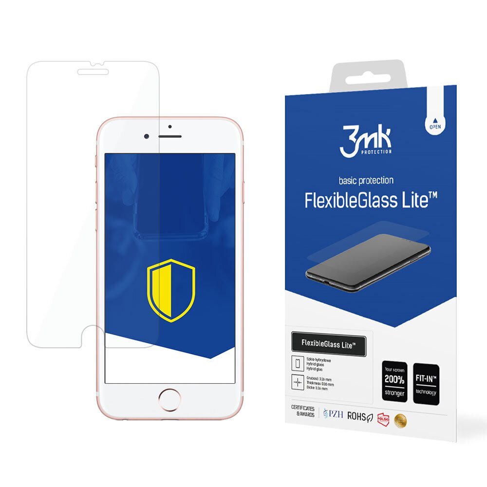 Apple iPhone 7 Plus - 3mk FlexibleGlass Lite hind ja info | Ekraani kaitseklaasid ja kaitsekiled | hansapost.ee