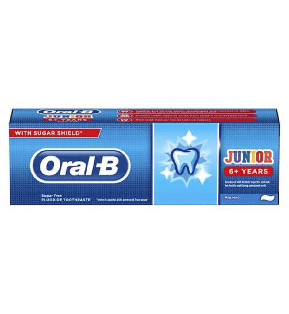 Laste hambapasta ORAL B Junior 6+ 75 ml цена и информация | Laste ja ema kosmeetika | hansapost.ee