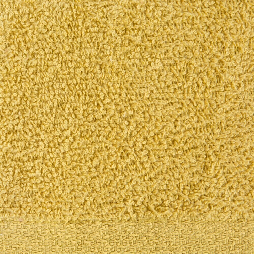 Lihtne puuvillane rätik, kollane, 30x50 cm. цена и информация | Rätikud ja saunalinad | hansapost.ee