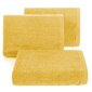Lihtne puuvillane rätik, kollane, 30x50 cm. цена и информация | Rätikud ja saunalinad | hansapost.ee