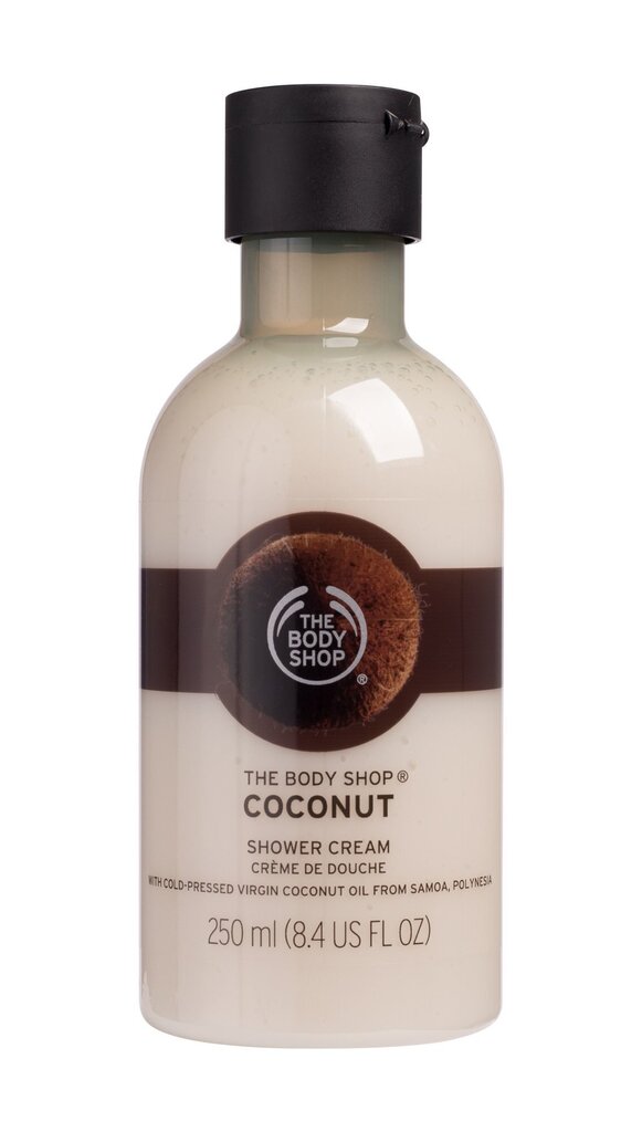 Dušikreem The Body Shop Coconut 250 ml цена и информация | Dušigeelid, õlid | hansapost.ee