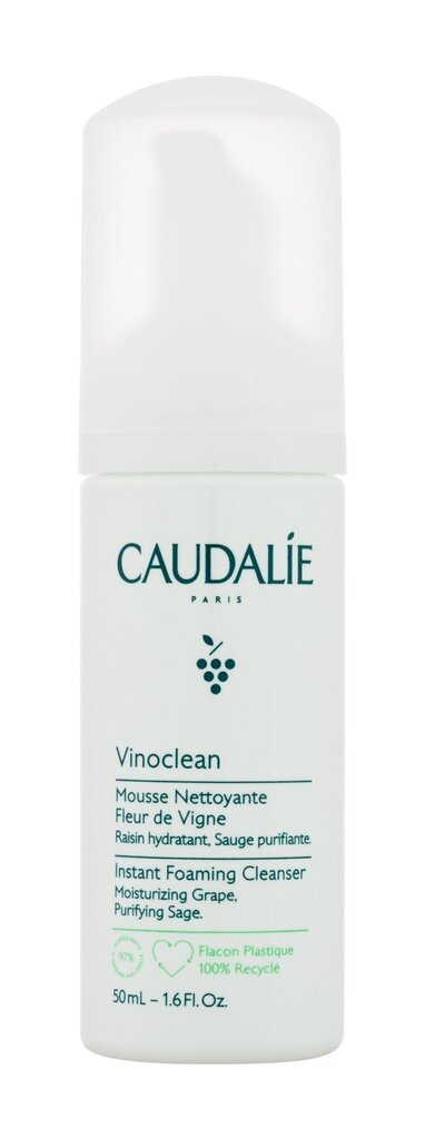 Puhastav näovaht Caudalie Vinoclean 50 ml цена и информация | Näopuhastusvahendid | hansapost.ee