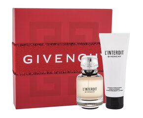 Komplekt Givenchy L'Interdit: EDP naistele 50 ml + kehakreem 75 ml hind ja info | Parfüümid naistele | hansapost.ee