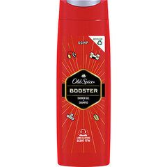 Dušigeel kehale ja juustele Old Spice Booster, 400 ml hind ja info | Dušigeelid, õlid | hansapost.ee