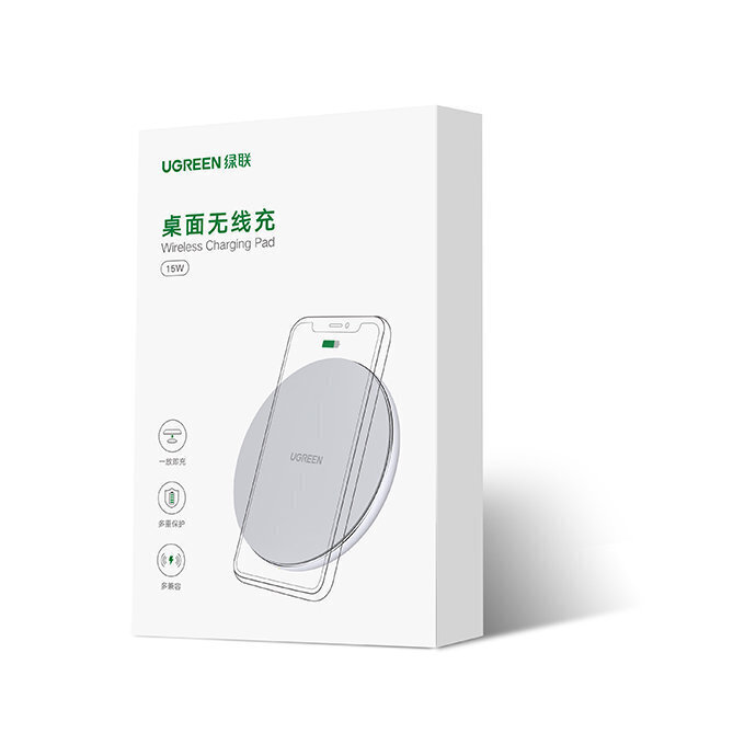 Ugreen 15W Qi CD191 40122 hind ja info | Laadijad mobiiltelefonidele | hansapost.ee