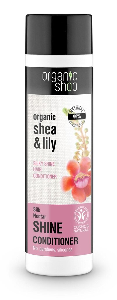 Sära andev juuksepalsam Organic Shop, 280 ml hind ja info | Palsamid | hansapost.ee