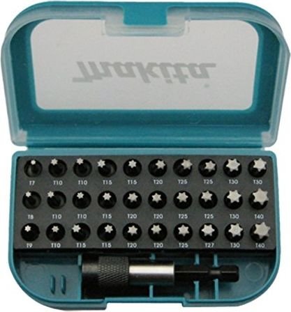 Kruvikeeraja otsikute komplekt 31 tk. Makita P-73352 TORX цена и информация | Käsitööriistad | hansapost.ee