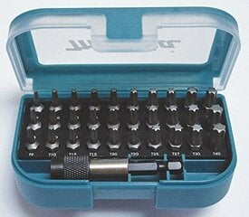 Kruvikeeraja otsikute komplekt 31 tk. Makita P-73352 TORX цена и информация | Механические инструменты | hansapost.ee