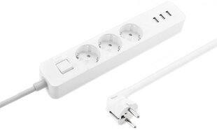 Pikendusjuhe Xiaomi Mi Power Strip, 3 pesa + 3 USB цена и информация | Бытовые удлинители | hansapost.ee