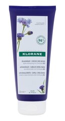 Kollast tooni neutraliseeriv juuksepalsam Klorane 200 ml price and information | Balsam | hansapost.ee