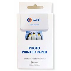 Fotoprinteri paper G&G GG-ZP023-20 20 lehte - hind ja info | Gold Lastekaubad ja beebikaubad | hansapost.ee