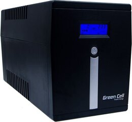 Green Cell UPS 1500VA 900 Вт цена и информация | Источник бесперебойного питания, UPS | hansapost.ee