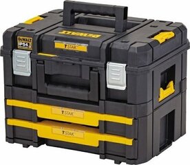 Tööriistakast DeWalt T-STAK Combo цена и информация | Ящики для инструментов, держатели | hansapost.ee