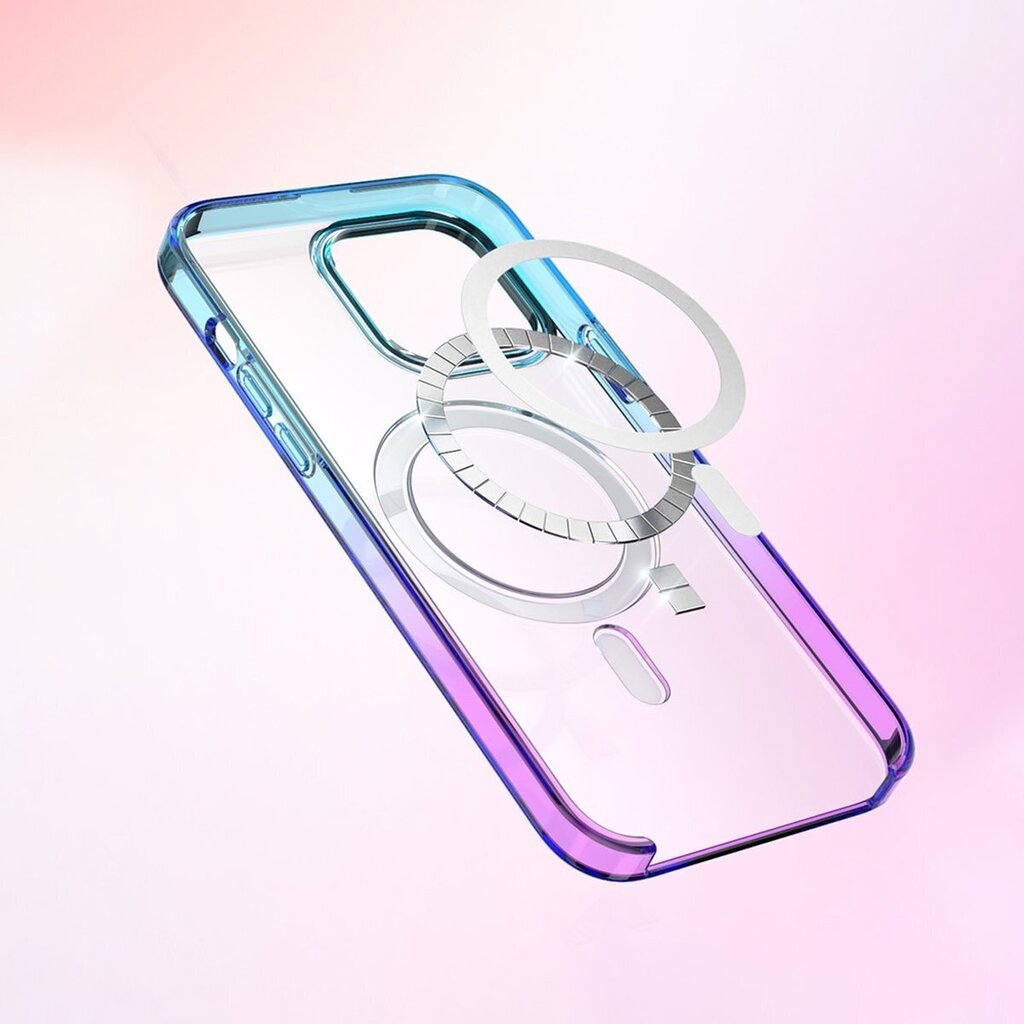 Kingxbar PQY Gradient Series Magnetic iPhone 13 Pro Max Housing цена и информация | Telefonide kaitsekaaned ja -ümbrised | hansapost.ee