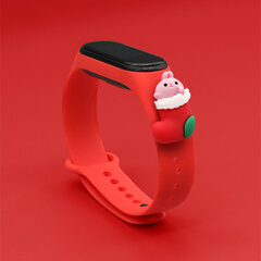 Strap Xmas Wristband for Xiaomi Mi Band 4 / Mi Band 3 hind ja info | Nutikellade aksessuaarid ja tarvikud | hansapost.ee
