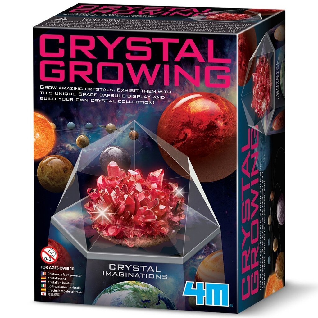 4M Kristallide kujutlusvõime - punane hind ja info | Arendavad laste mänguasjad | hansapost.ee
