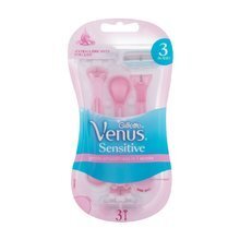 Ühekordsed raseerijad Gillette Venus Sensitive, 3 tk цена и информация | Средства для бритья и косметика | hansapost.ee