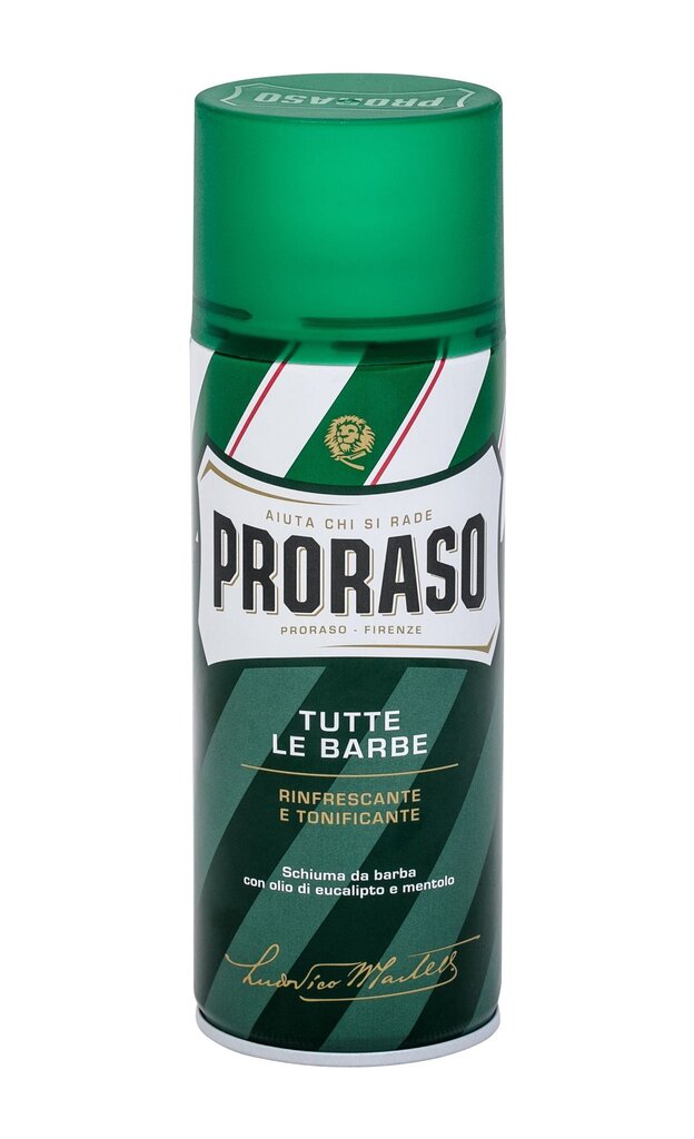 Habemeajamisvaht Proraso Green 400 ml hind ja info | Raseerimisvahendid | hansapost.ee