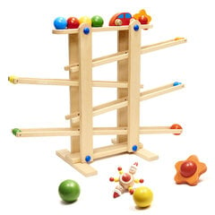 Puidust pallidega rada Montessori XXL hind ja info | Arendavad laste mänguasjad | hansapost.ee
