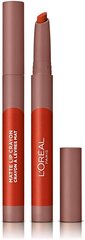 Huulepulk L'Oreal Paris Infaillible Matte Crayon 2,5 g, 106 Mon Cinnamon hind ja info | Huulekosmeetika | hansapost.ee