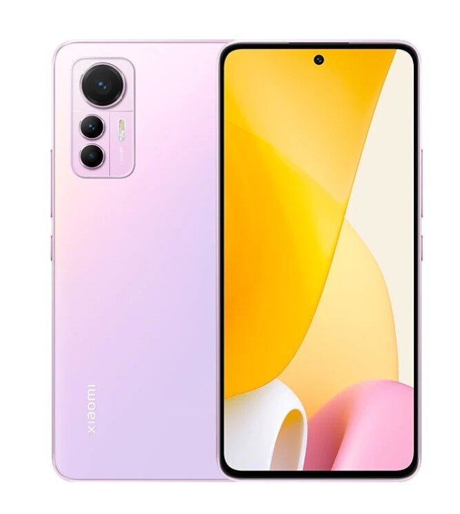 Xiaomi 12 Lite 5G Dual SIM 8/128GB MZB0BKMEU Lite Pink цена и информация | Telefonid | hansapost.ee