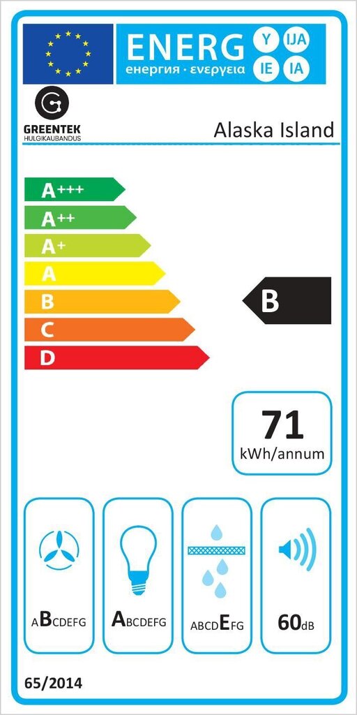 Greentek Alaska Island hind ja info | Õhupuhastid | hansapost.ee