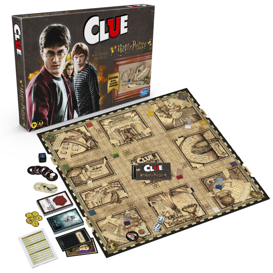 Lauamäng Hasbro Gaming Clue Harry Potter, EN цена и информация | Lauamängud ja mõistatused perele | hansapost.ee