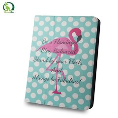 Универсальный чехол для планшетов Flamingo and dots 9-10" цена и информация | Чехлы для планшетов и электронных книг | hansapost.ee