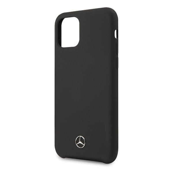 Mercedes MEHCP12SSILBK iPhone 12 mini 5,4" czarny/black hardcase Silicone Line цена и информация | Telefonide kaitsekaaned ja -ümbrised | hansapost.ee