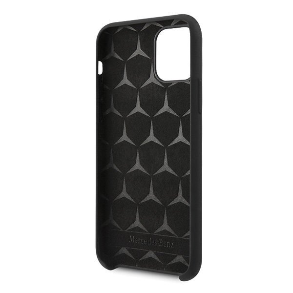 Mercedes MEHCP12SSILBK iPhone 12 mini 5,4" czarny/black hardcase Silicone Line цена и информация | Telefonide kaitsekaaned ja -ümbrised | hansapost.ee