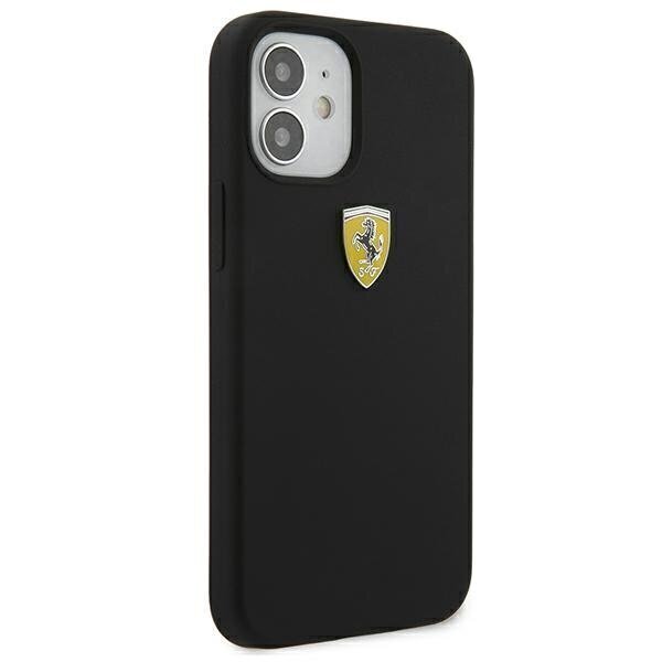 Ferrari FESSIHCP12SBK iPhone 12 mini 5,4" hind ja info | Telefonide kaitsekaaned ja -ümbrised | hansapost.ee