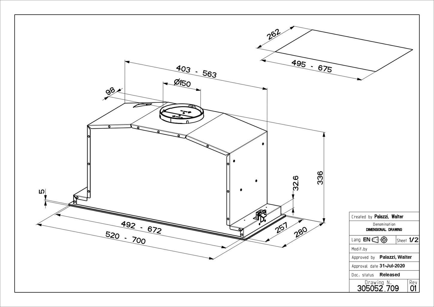 Faber BI-Air A52 hind ja info | Õhupuhastid | hansapost.ee