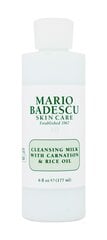 Puhastav näopiim Mario Badescu Milk Carnation & Rice Oil, 177 ml hind ja info | Näopuhastusvahendid | hansapost.ee
