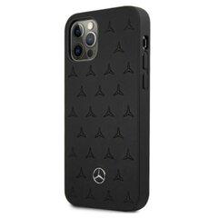 Mercedes MEHCP12MPSQBK iPhone 12/12 Pro 6,1" hind ja info | Telefonide kaitsekaaned ja -ümbrised | hansapost.ee