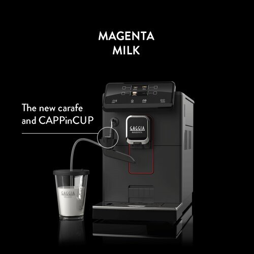 Gaggia Magenta Milk BK RI8701/01 hind ja info | Kohvimasinad ja espressomasinad | hansapost.ee