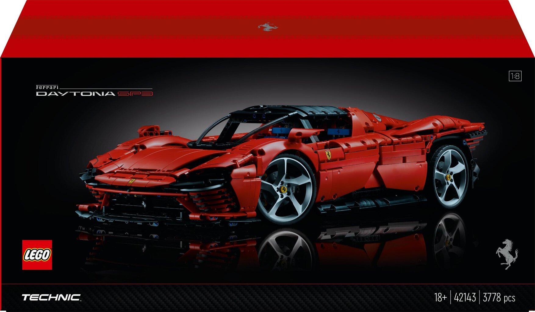 42143 LEGO® Technic Ferrari Daytona SP3 hind ja info | Klotsid ja konstruktorid | hansapost.ee