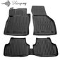 Matid 3D SKODA Octavia III A7 2013-2020, 5 tk. black /5020055 цена и информация | Kummimatid | hansapost.ee