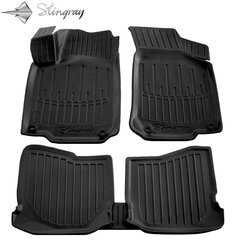 Matid 3D SKODA Octavia I 1996-2004, 5 tk black /5020015 hind ja info | Kummimatid | hansapost.ee