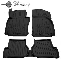 Matid 3D SEAT Toledo III 5P 2004-2009, 5 tk. black /5020045 hind ja info | Kummimatid | hansapost.ee