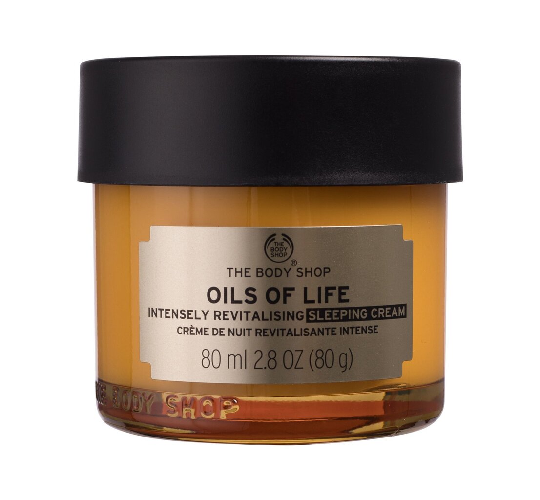 Öökreem The Body Shop Oils of Life™, 80 ml hind ja info | Näokreemid | hansapost.ee